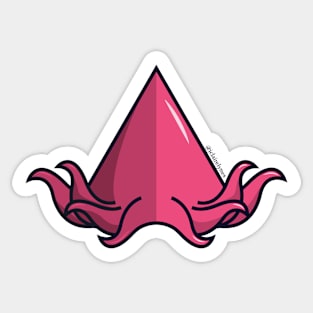 Acute Octopus Sticker